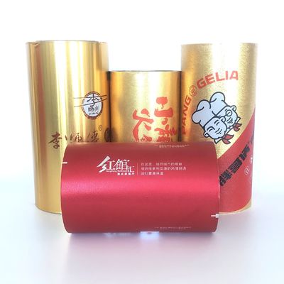 โฟลยอลูมิเนียมขนาด 40 มิกรัม สามารถปรับเปลี่ยนได้ สําหรับ PS / PP / PE / PET / ถ้วยกระดาษ