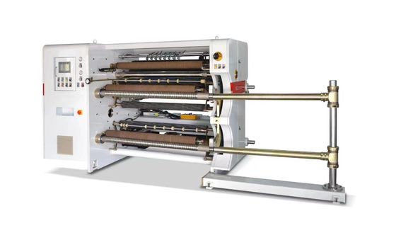 เครื่องตัดความเร็วสูง 350m/min เครื่องตัดฟิล์ม OPP Rewinder ความละเอียดสูง