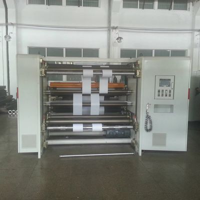 อัตโนมัติครบถ้วนสามเครื่องยนต์ โฟลย Rewinding Machine กระดาษ Rewinding และตัดเครื่อง