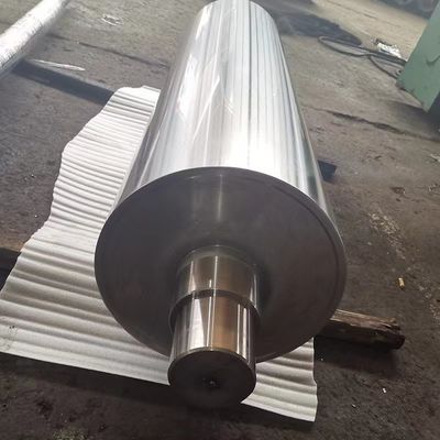 รอลเลอร์ดึงและรอลเลอร์กระจกของเครื่องพิมพ์และเครื่อง laminating ใช้กระบวนการโครม plating customized