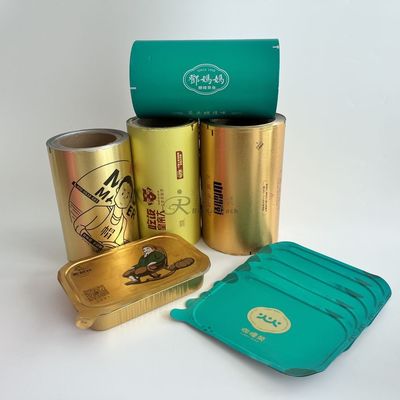 AL ฟิล์มปิดความร้อนสําหรับ PS / PP / PE / PET ถ้วย