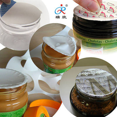 0.23 มิลลิเมตร อลูมิเนียมฟอยล์ซีลฟิล์มกับ 0.027-0.05 มิลลิเมตร กว้างซีลสําหรับ 10-180 มิลลิเมตร