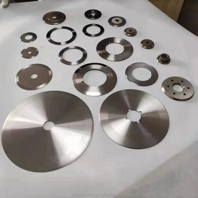 กลม ความละเอียดสูง Rotary ตัดใบมีด Pvc Edge Blade ใบมีด Rotary ใบมีด ตัดเครื่อง ผงกระดาษ เทปติด ตัดเครื่อง